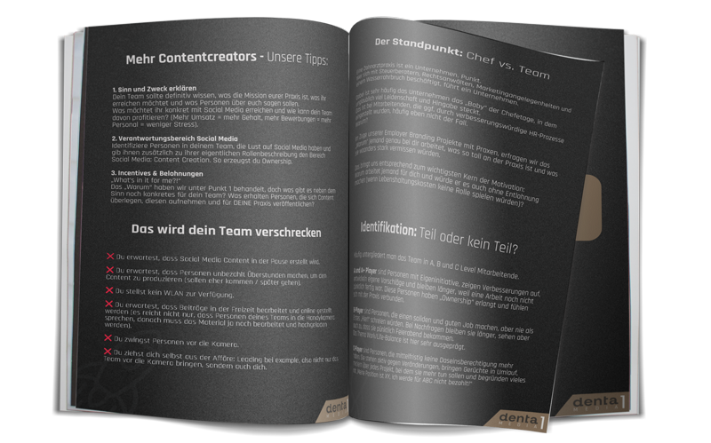 Whitepaper: How to get your Team vor the Kamera - Denta 1 Media GmbH